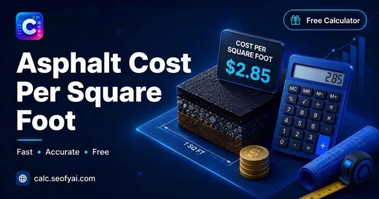 asphalt cost per square foot