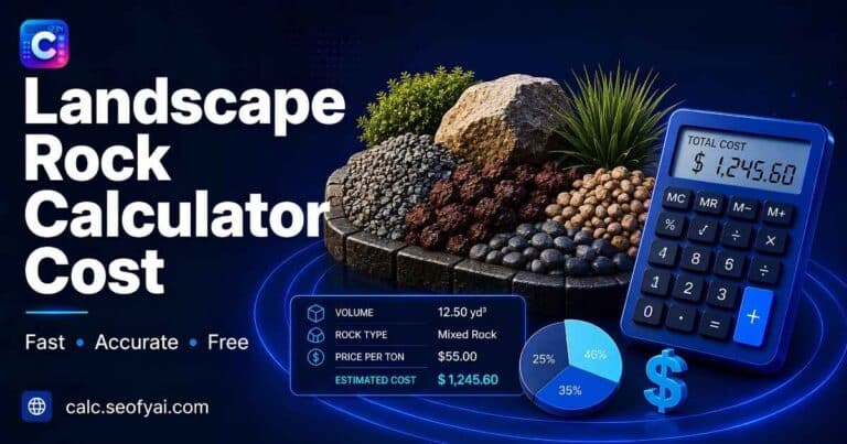 Landscape Rock Calculator Cost